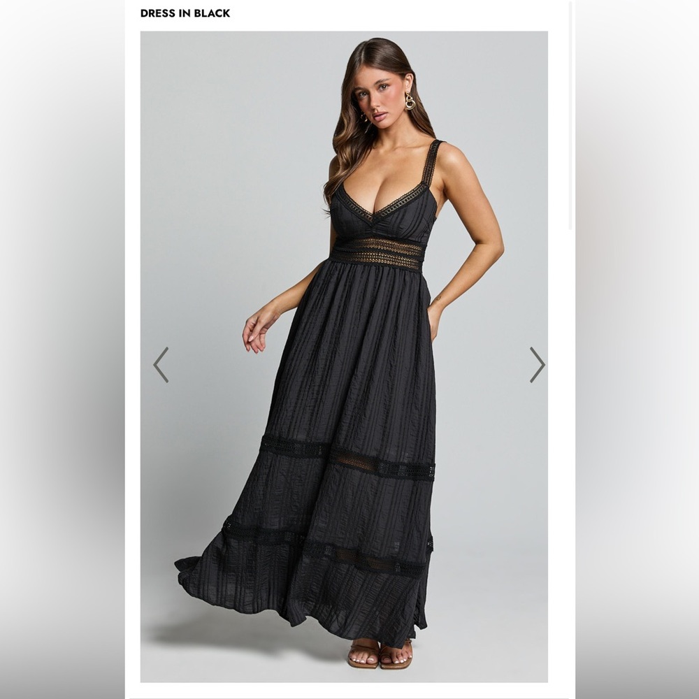 Elegant Black Maxi Dress